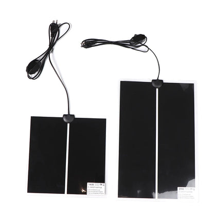 5-45W Terrarium Reptiles Heat Mat Climbing Pet Heating Warm Pads Adjustable Temperature Controller Mats EU/US