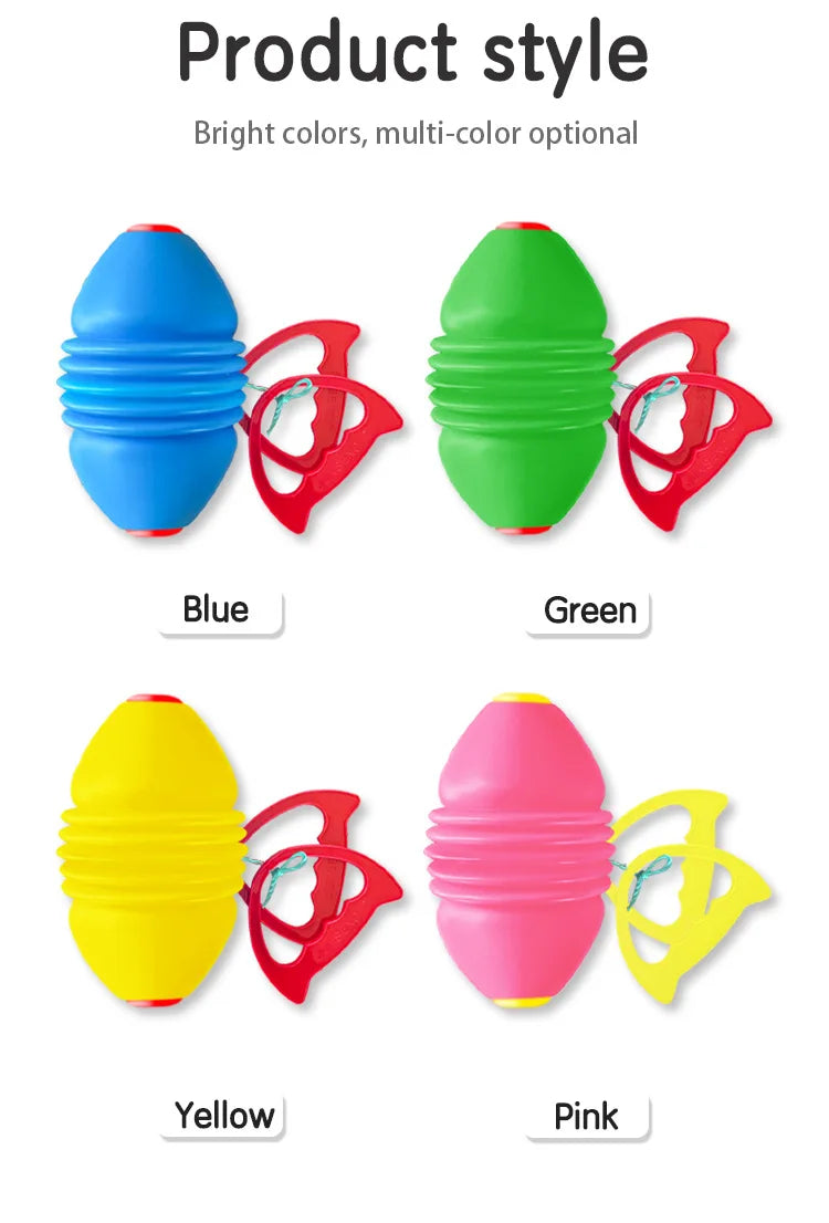 Elastic Speed Balls for Children Outdoor Toys Large Size Interactive Pulling Sensory Training Sport Games Gifts for Kids Adults