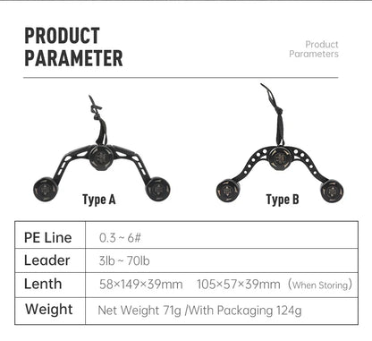 LEYDUN Fishing Tools GT FG PR Knotter Assist Line Leader Connection Knotting Machine Bobbin Winder Lines Wire Japan Knot Tool