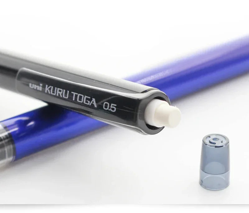 UNI KURUTOGA Mechanical Pencil M5-452 Creative Writing Continuous Sketch 0.5mm Lead Automatic Rotating Mechanical Pencil