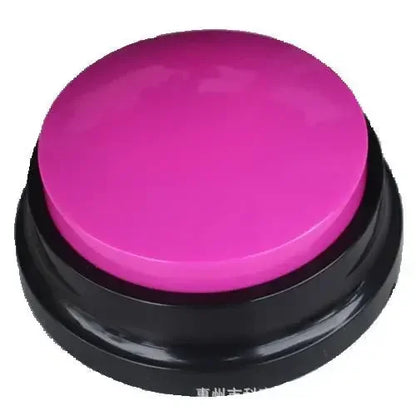 Pet Sound Box Recordable Talking Button Cat Voice Recorder Toy for Communication Training Tool Squeeze Box Dog Toys