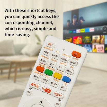 New Universal RM-L1130+X Replacement Remote Control For All Brand Television TV RM-L113+12 RM-L1130+8