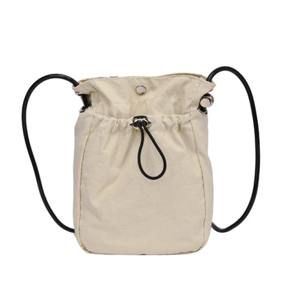 Nylon Crossbody Bag Soft Mini Phone Wallet Multifunctional Square Shoulder Bag Crossbody Purse Canvas Purse Messenger Bag