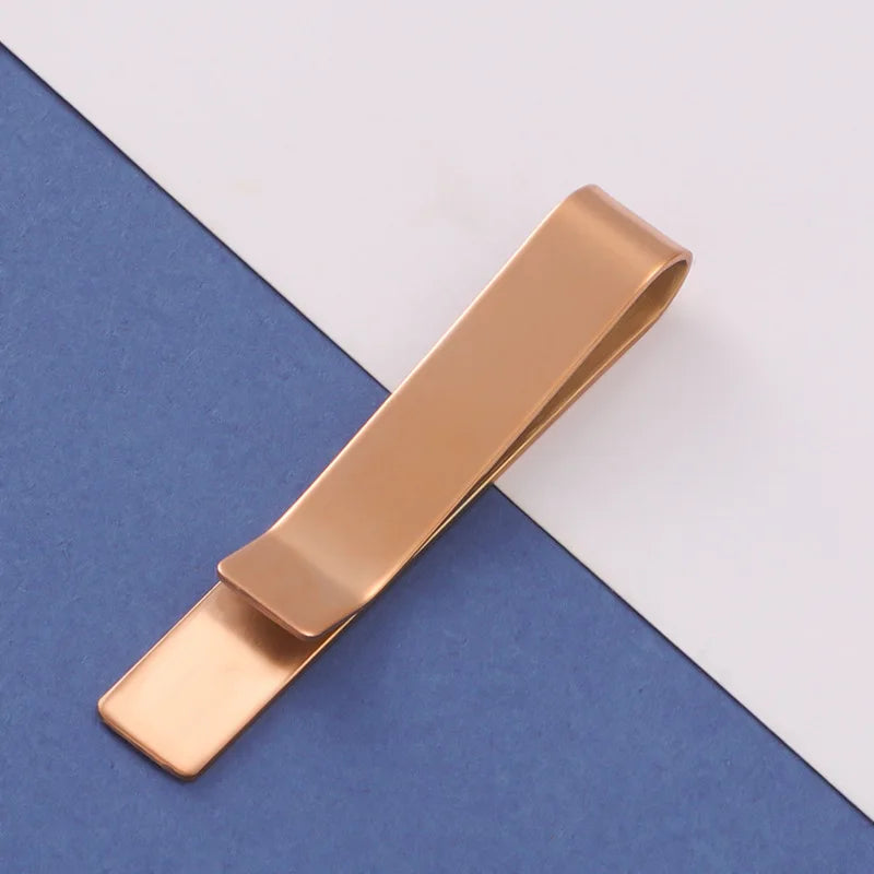1Pcs Metal Paper Clip for Notebook Bookmark Tool Stainless Steel and Brass Material Book Paper Clips