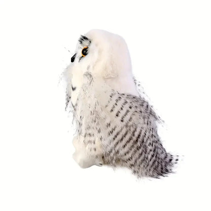 20cm/7.87inch Cute Snowy Owl Stuffed Animal Plush, Brave Boy's AndGirl's Room Owls Plush Decor, Kids Gifts For Children toys
