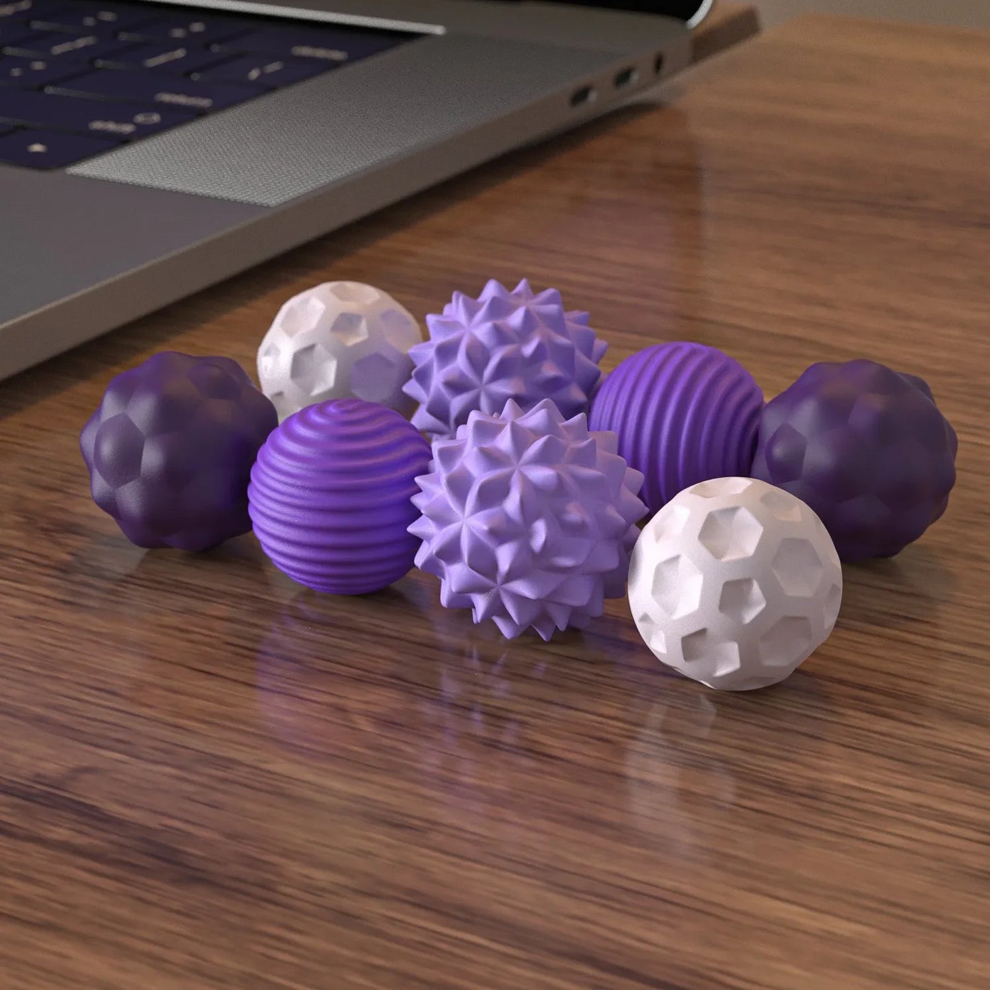 Silicone Magnetic Sensory Balls Fidget Toy Worry Balls Autism Calming Fidgeting Toy Anxiety Relief Stress Sensory Toy