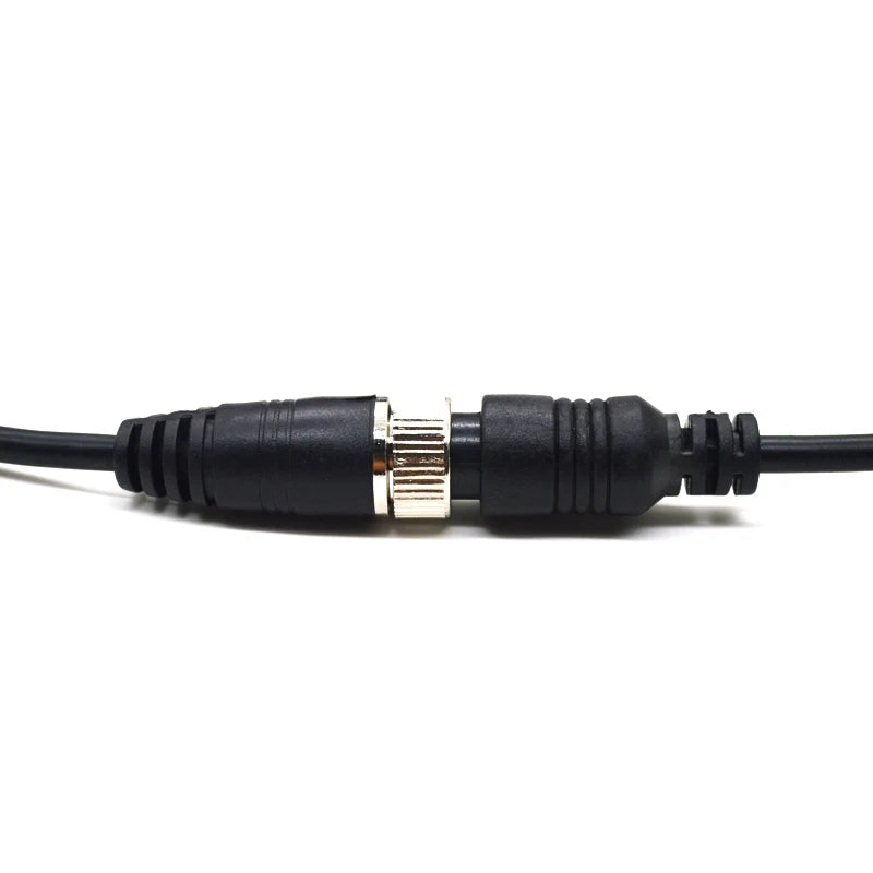 4 Pin Aviation Extension Video Cable 5M or 10M  or 15M  or 20M for Truck Van Rv Lorry Bus Monitor Backup Camera Connection