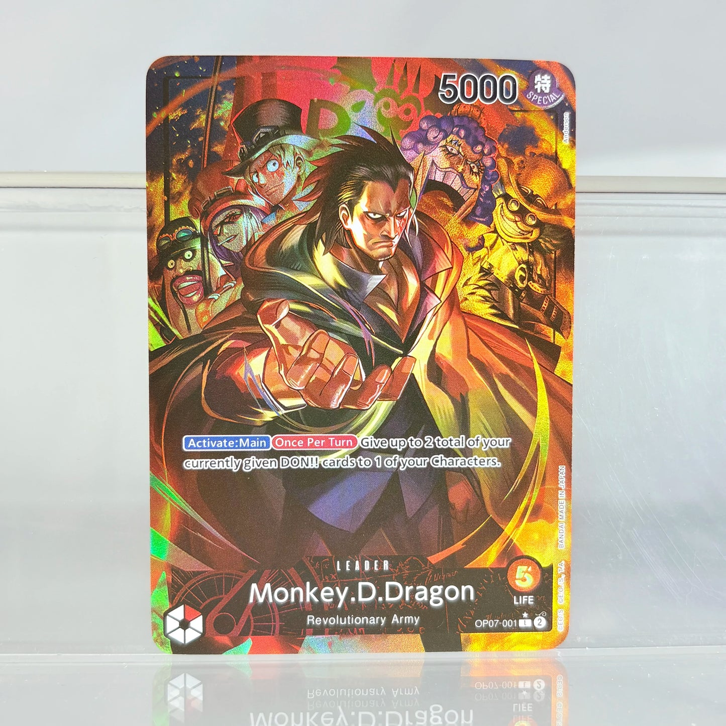 Anime One Piece OPCG English Leader Nami Law Ace Luffy Sabo Zoro Sanji Replica  Reiju Perona Game Collection Proxy Cards