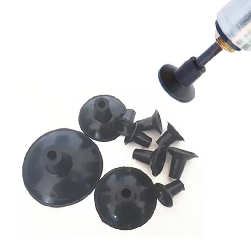 20/10pcs 15/20/25/30mm Black Valve Grinder Sucker for Car Motorcycle Electro-pneumatic Valve Grinder Valve Grinding Cup