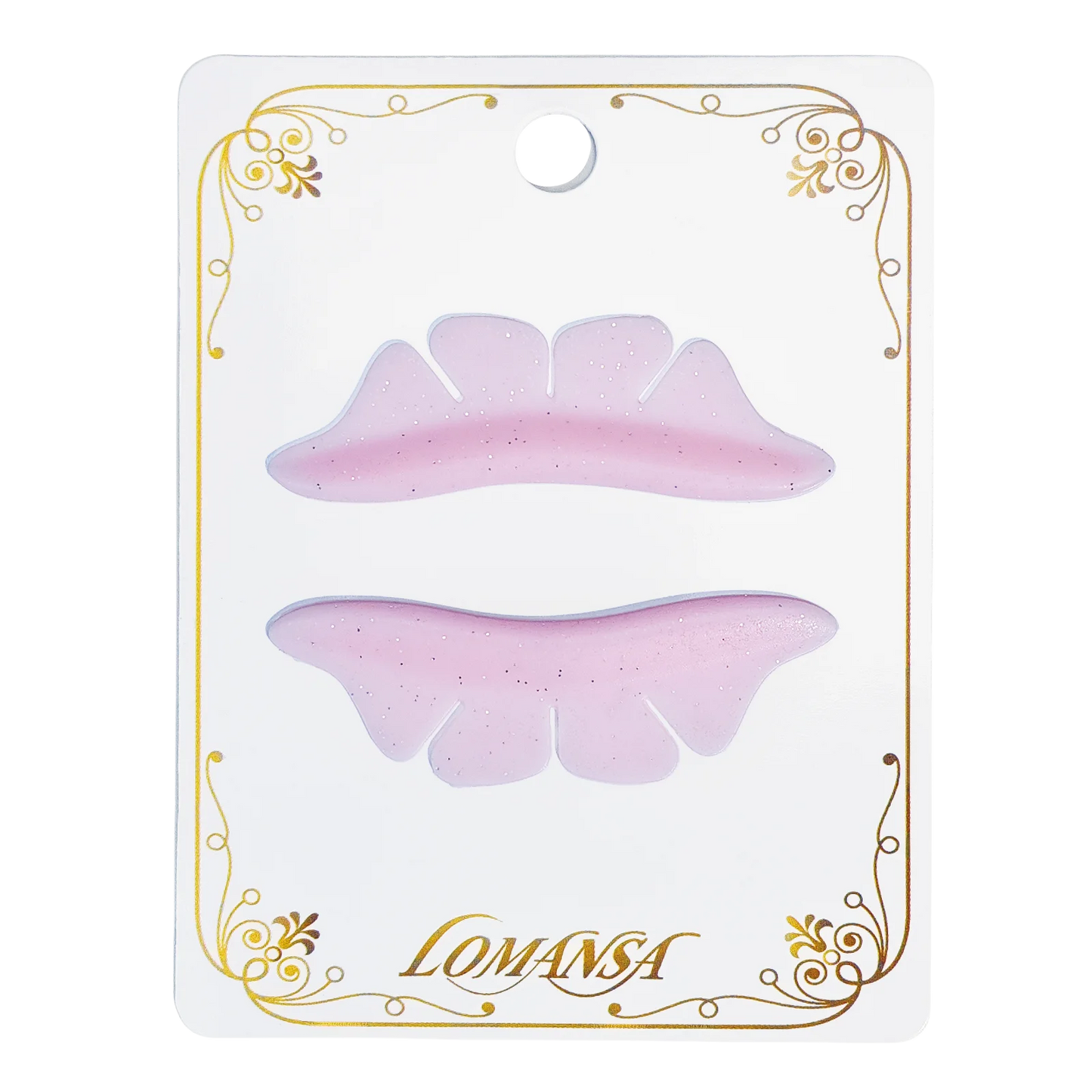 Lomansa 1 Pair Silicone Glitter Butterfly Lash Lift Pad Eyelash Perm Rod Shield Lash Lifting 3D Eyelash Curler Accessories Tool