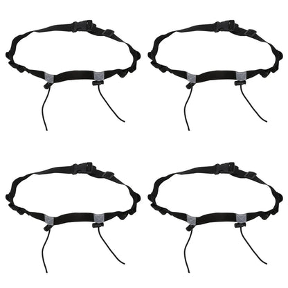 Running Race Number Belt Waist Pack Bib Holder For Triathlon Marathon Cycling Motor With 6 Gel Loops Fitness Sport Accessories