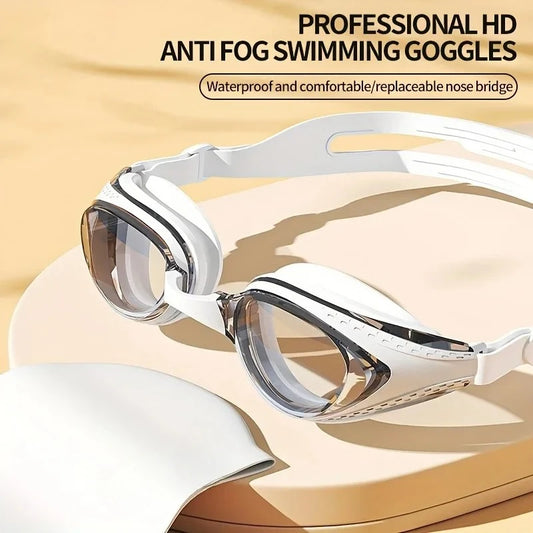 High Performance Waterproof Adult SwimGoggles Anti  Fogging Shielded Comfort - Fit Goggles Pool Water Swimming Sports Eyewear