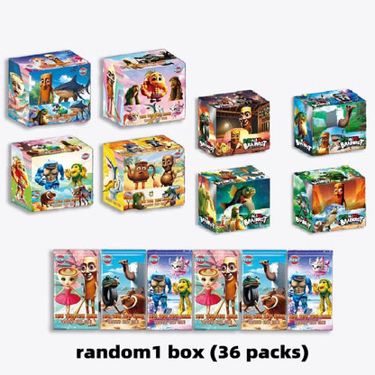 Italian Brainrot Collection Cards Trading Cards Game Card Battle Carte Toystung Sahur Tralalero Tralala For Fans Children Gift