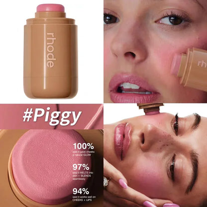 Makeup New Model Reduce Swelling Eye Patch Banana Peel Spicy Marg Juice Box Pocket Blush Stick Non-fading Waterproof Blusher