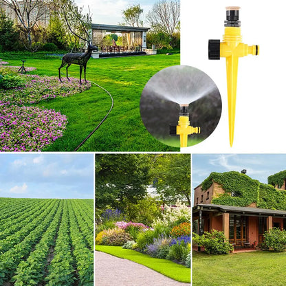 1/2/3/4/5Pcs Irrigation Watering System Agriculture Ground Automatic Tube Plug Buried Atomization 360° Rotation Garden Sprinkler