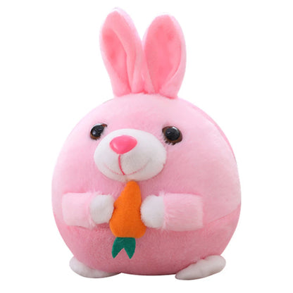 Plush Automatic Bouncing Toys Bite Resistant Funny Interactive Squeaky Toys Talking Self-Moving for Small Medium Dogs