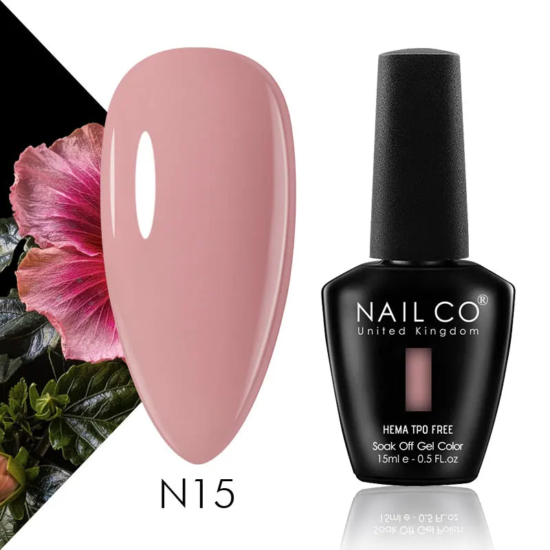 NAILCO 15ml HEMA FREE TPO FREE Top Base Coat Nail Gel Polish Supplies Vernis Semi Permanent Nail Art Manicure Gel Ongle UV Nails