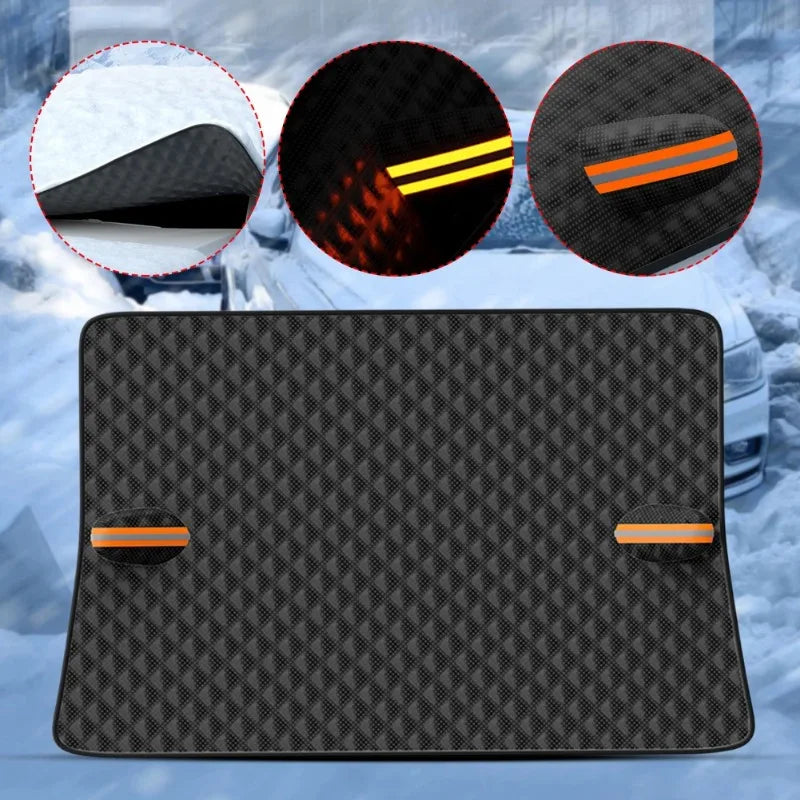 1 Pcs Car Snow Cover Windscreen Snow Cover  Winter Outdoor Waterproof Car Sun Visor Anti Ice Frost Auto Windshield Sunshade