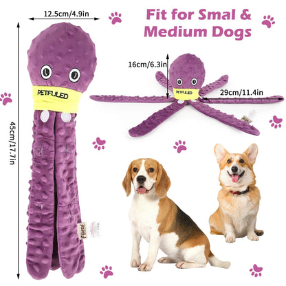 Valentine'S Day Dog Enrichment Toys，Octopus Dog Toys，Dog Snuffle Toy，Helps pets eat slowly, Dog Puzzle Game Interactive Toy