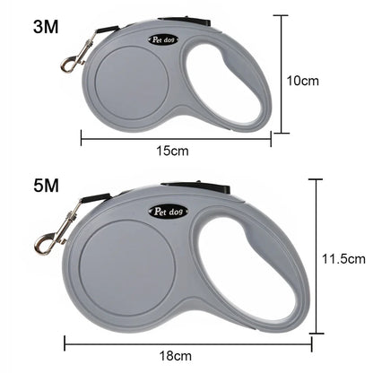 Cat Leash For Small Medium Dogs Cats Outdoor Hiking Retractable Strong Nylon Kitten Belt Sphynx Running Rope Pug Pet Supplies