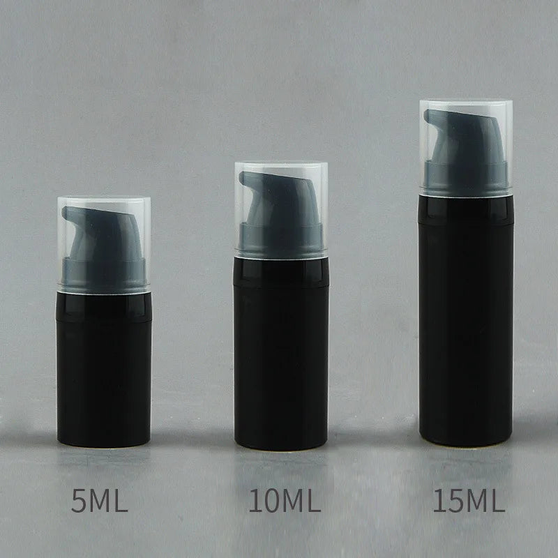 5/10/15/25ml Pp Vacuum Lotion Bottle Empty Cosmetic Container Cream Pump Refillable Bottles Travel Size Airless Liquid Bottle
