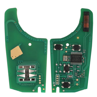 jingyuqin 2/3/4/5 Buttons Car Remote Key DIY for OPEL/VAUXHALL Astra J Corsa E Insignia Zafira C 2009-2016 315 / 433MHz PCF7937E