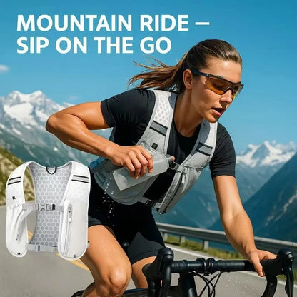 Light Weight Hydration Backpack for Outdoor Sports - Ergonomic Water Holder for Running, Cycling, Walking and Kayaking