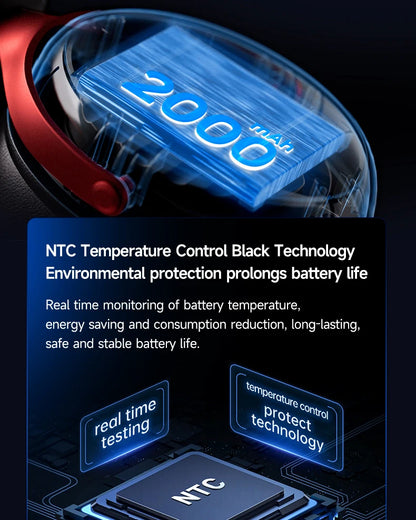 MCHOSE V9 pro E-Sports Headset with Microphone Tri-Mode Gaming USB Wireless 7.1 Channel Surround Sound Portable Audio Headphones