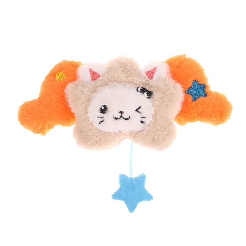 1PC Star Pendant Key Chain Doll Album Plush Pendant Doll School Bag Decoration Gifts