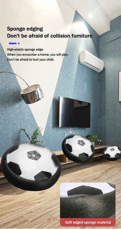 HOMEFISH 1 Pcs Battery Type Electric Light Air Cushion Indoor Parent Child Exercise Suspended Football