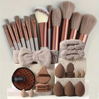 33pcs brown