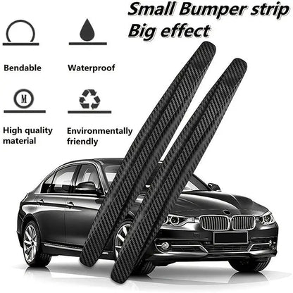 6/4 Piece Universal Front Rear Bumper Corner Protector Guard Car Anti-collision Protection Decoration Strip Car Accessories New