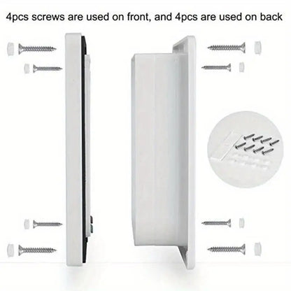 Pet Cat Door Hole Dog Door Hole Can Control Free Entry And Exit Pet Home Practical Two-way Door Safety Flap Door Pet Supplies