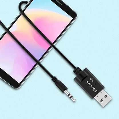 Wireless Audio Adapter Bluetooth 5.0 Receiver Car Kit 3.5MM 3.5 Jack AUX Auto Stereo Music USB Dongle for Car Speaker Amplifier