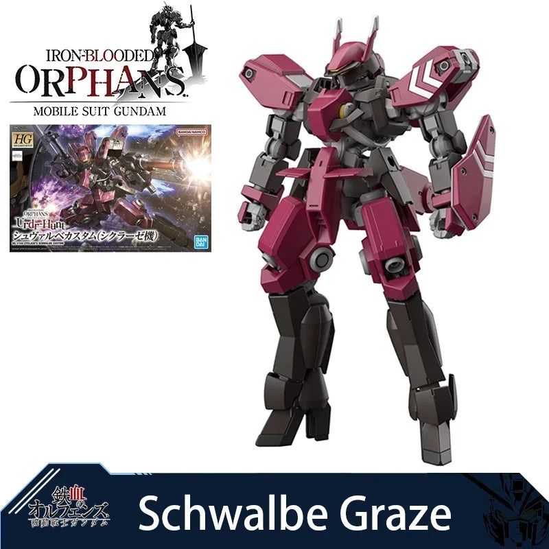 Gundam HG 1/144 IBO Model Barbatos BANDAI Iron Blooded Assembly Action Mech Original Product