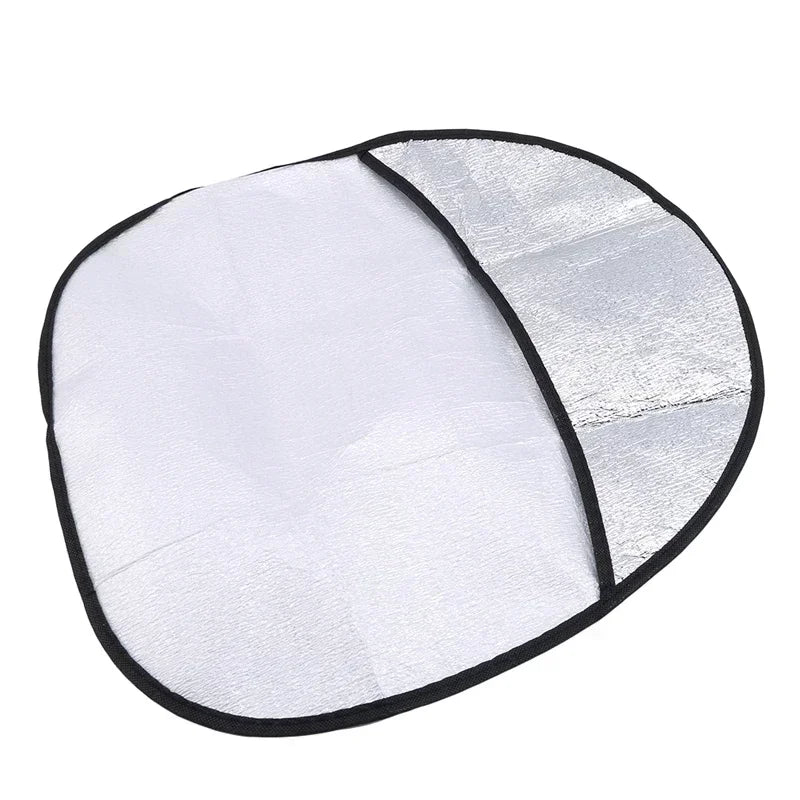 Double Heat Insulation Sunshade Cover Protection Foldable Anti-uv Sunscreen Car Interior Supplies for All Car Steering Wheel