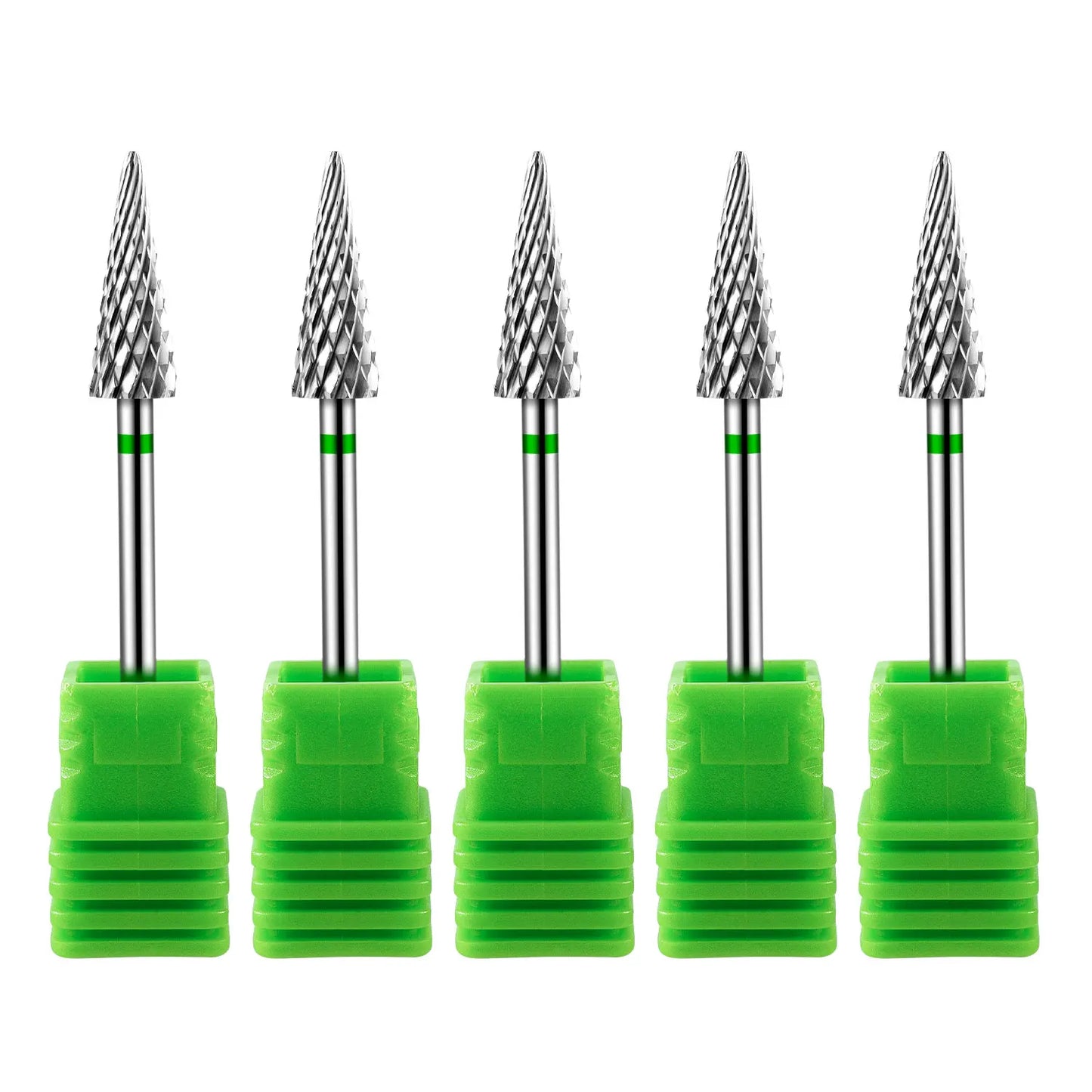 Tip Tungsten Carbid Nail Drill Bits Electric Manicure Drill Accessory Milling Cutters for Nail Gel Polish Remover Nail Tools