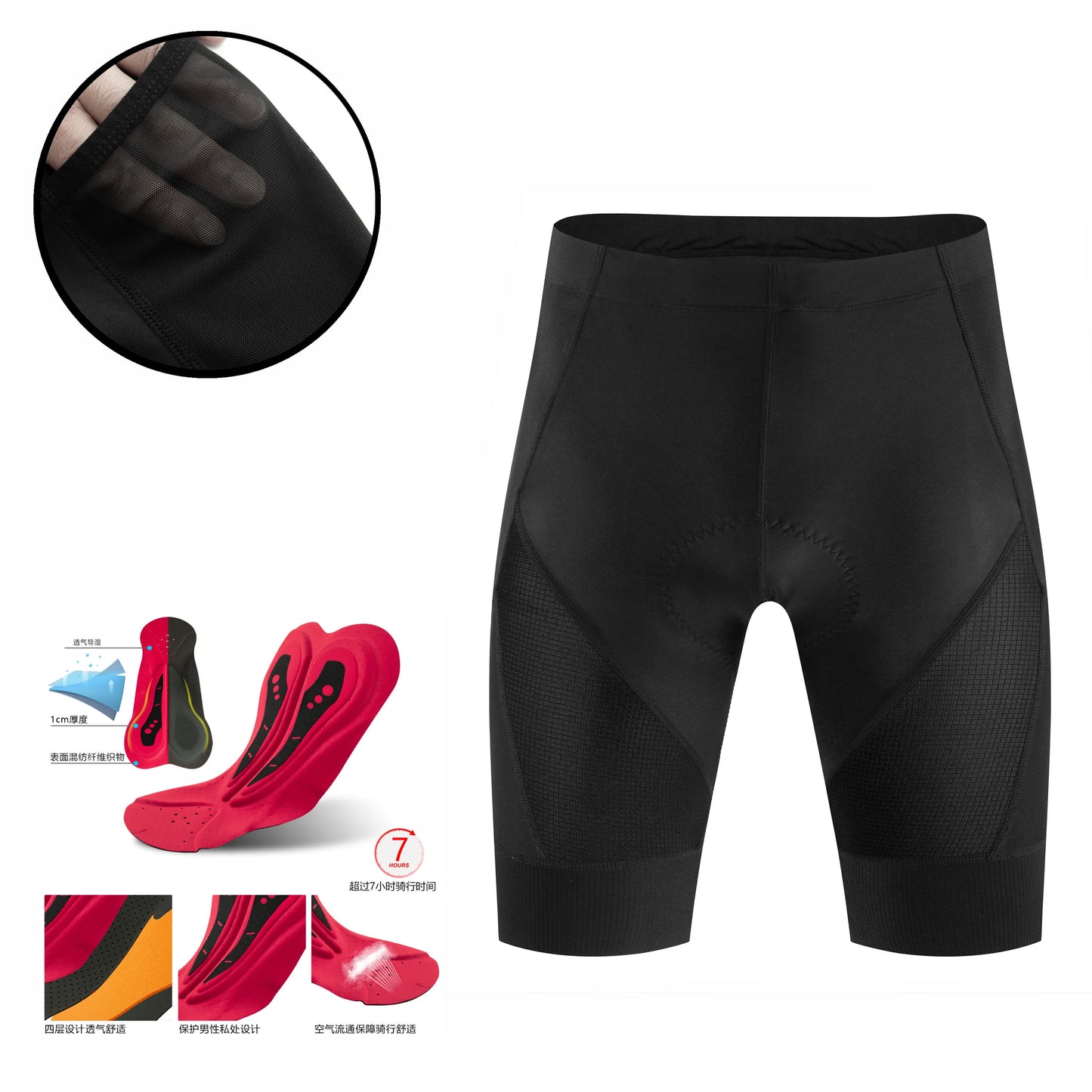 New Pro Team Cycling Bib Shorts Summer Breathable Quick Dry Mountain Road Biking Men Professional Sponge Pad Bicycle Clothes