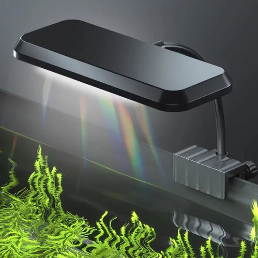 13W LED Lamp Aquarium Decorative Aquatic Plant Light High Brightness Fish Tank Clamp Light Full Spectrum High Brightness 220V