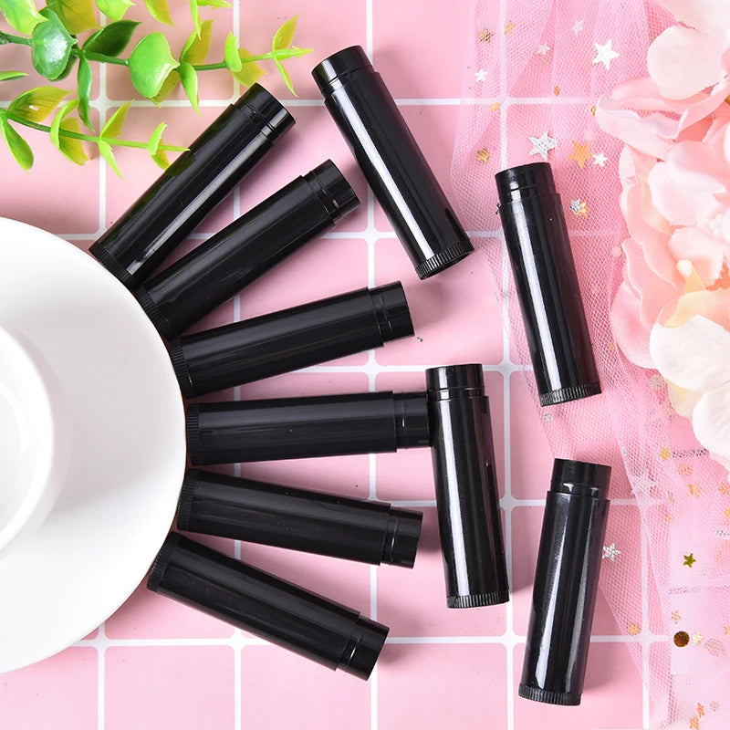 100pcs 5ml empty lipstick bottle lip gloss tube lip balm tube container with cap