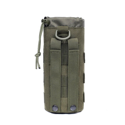 Outdoor Molle Water Bottle Bag Pouch Holder Travel Camping Hiking Cycling Fishing Hunting Water Bottle Kettle Carrier