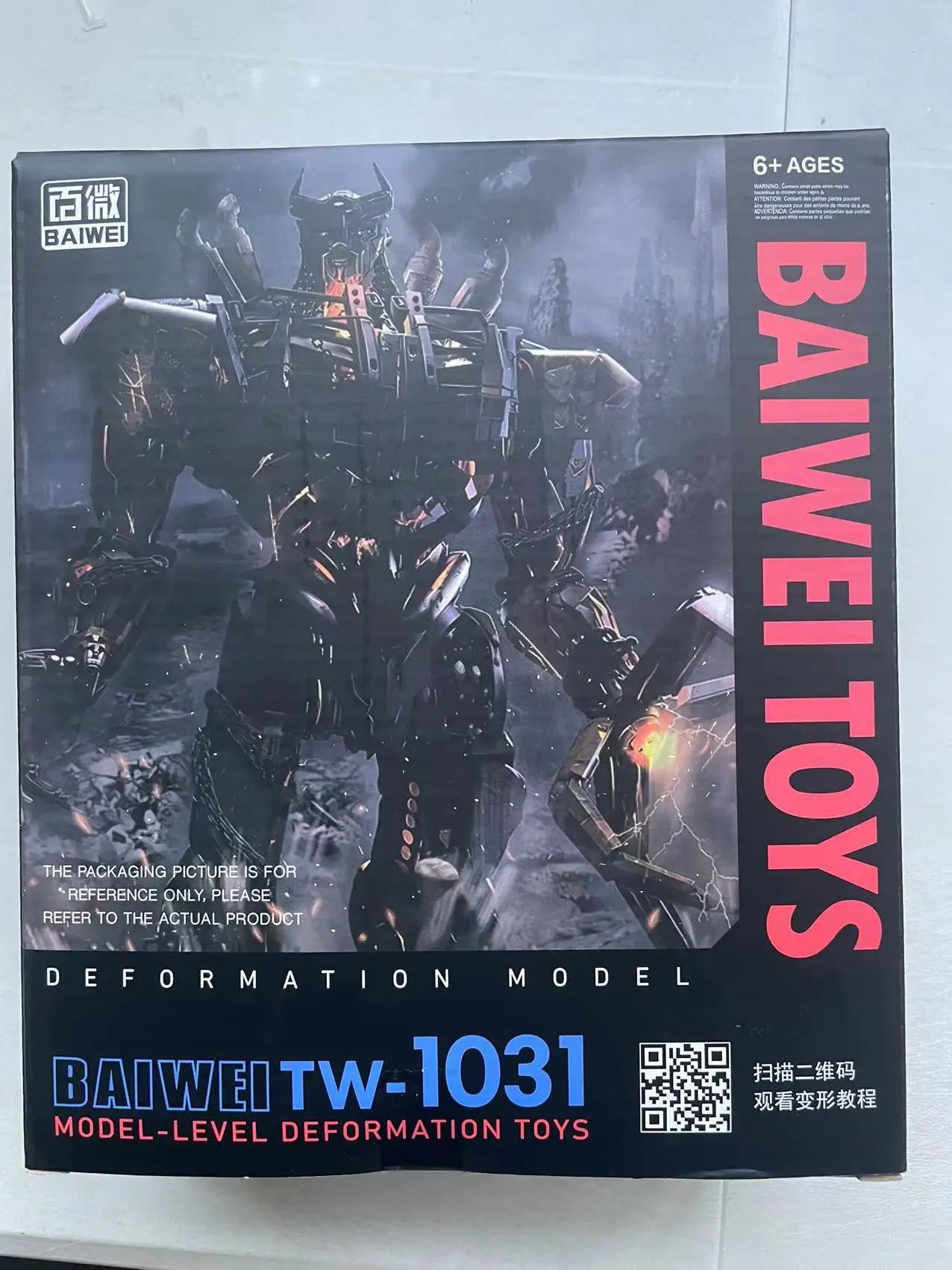 BAIWEI Transformation TW1031 TW-1031 Scourge Rise of the Beasts Movie 7 Studio Series KO SS101 SS-101 Action Figure Robot Toys