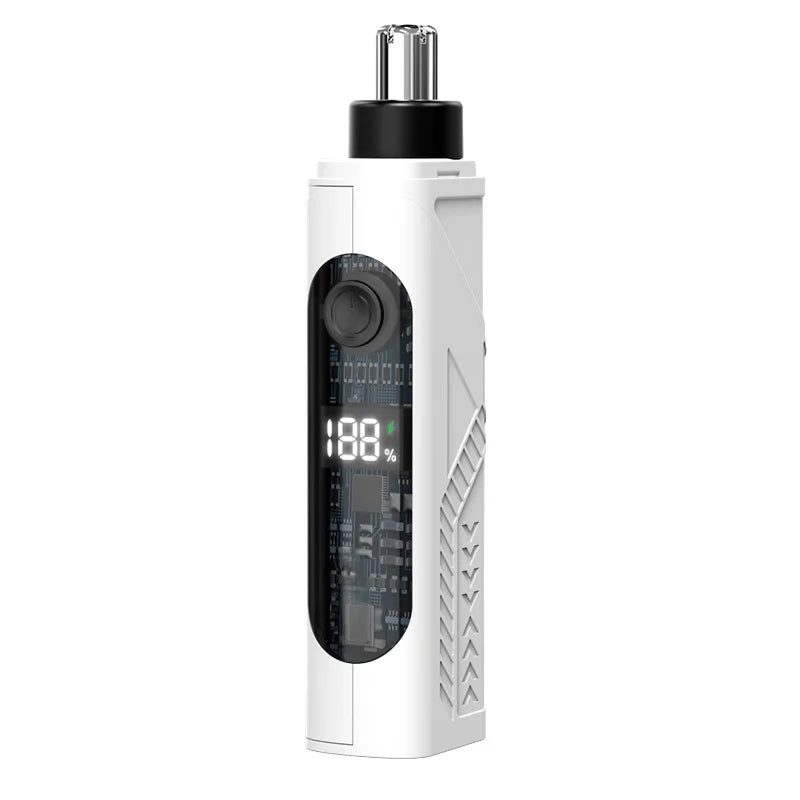 Portable Nose Ear Hair Trimmer Electric Clipper for Men Women Rechargeable Painless Hair Removal Kit