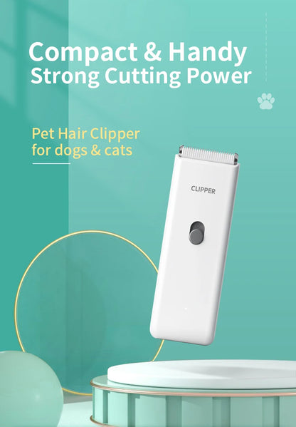 Pet grooming hospital for cats and dogs, low-noise electric push shear, electric waterproof, professional wireless shaving
