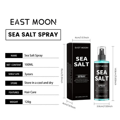 Sea Salt Hair Styling Spray Improving Thickening Strong Holding Non Greasy Fluffy Volumizing Reducing Sticky Hair Nourishing Oil