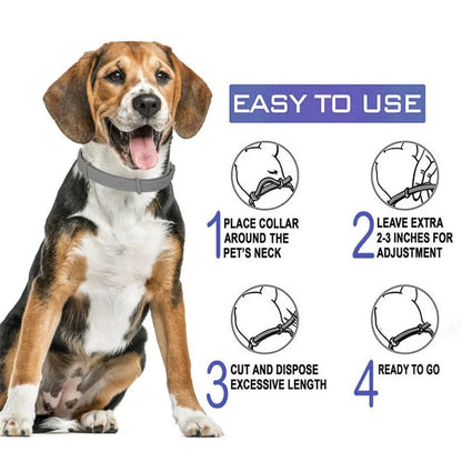 News 38/70CM Cats Dogs Calming Pheromone Collars, Pets Comfortable Adjustable Collar for Puppy Kitten Large Dog Accessories