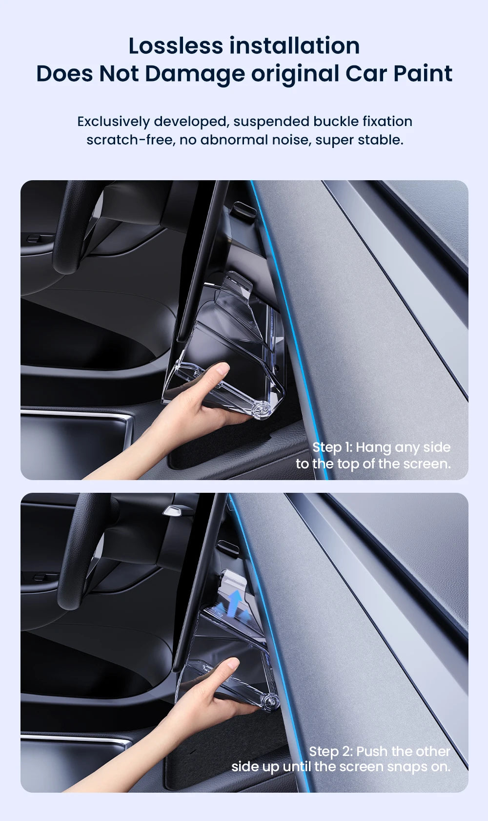 YZ For New Tesla Highland Model 3 Y Juniper Tray Magnetic Under Screen Fold Storage Box ETC Screen Storage Box Accessories
