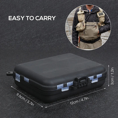 263pcs Outdoor Fishing Accessories Set With Tackle Box Including Plier Jig Hooks Sinker Weight Swivels Snaps Sinker Slides Kit