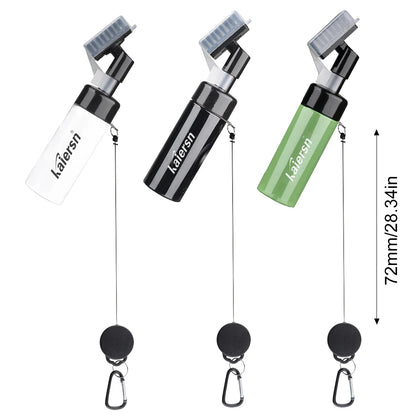 Kaiersn Golf Club Cleaner Groove Tube Golf Brush Golf Club Brush With Leakproof Reservoir Tube Squeeze Bottle for Easy Cleaning