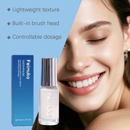 Tooth Whitening Paint Dental Bleaching Remove Tooth Pigments Stains Fresh Breath Oral Hygiene Brightening Tooth Polish Paint 5ml